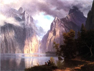 In the Sierra Nevada, c.1861